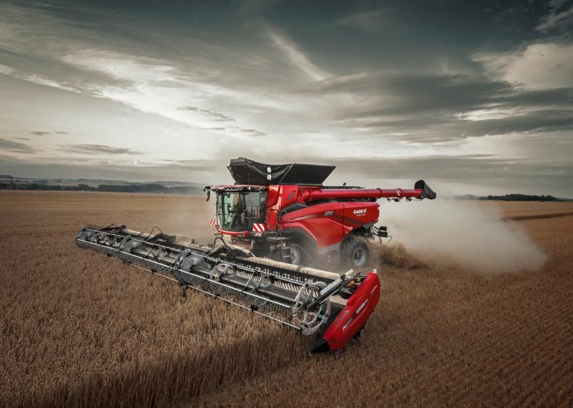 Case IH kombainas. Case IH nuotr. 