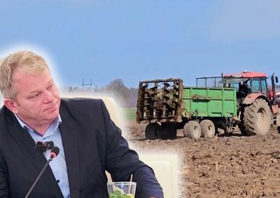 Andrius Palionis ūkininkams jau ne pirmą kartą turės aiškintis dėl mėšlo tręšimo planų.